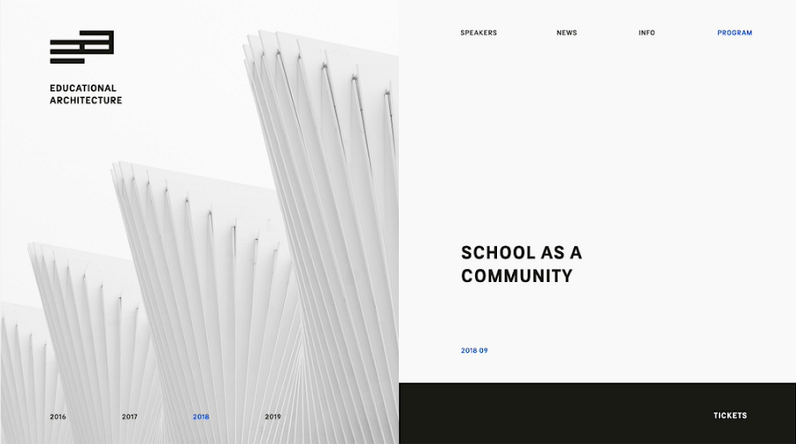 Educational Architecture Web Design