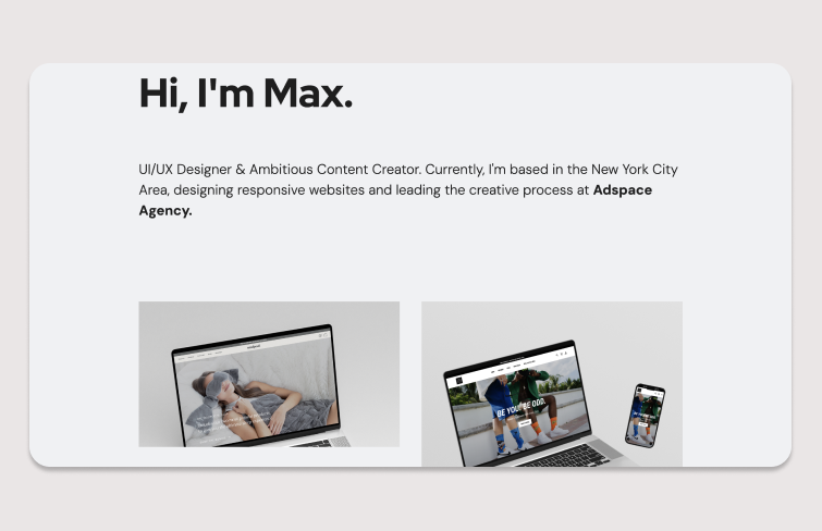 Max’s website