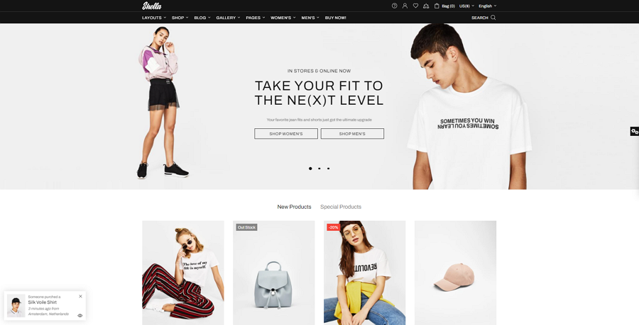 Shella Ecommerce Template